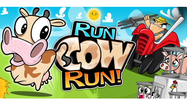 Run Cow Run game art